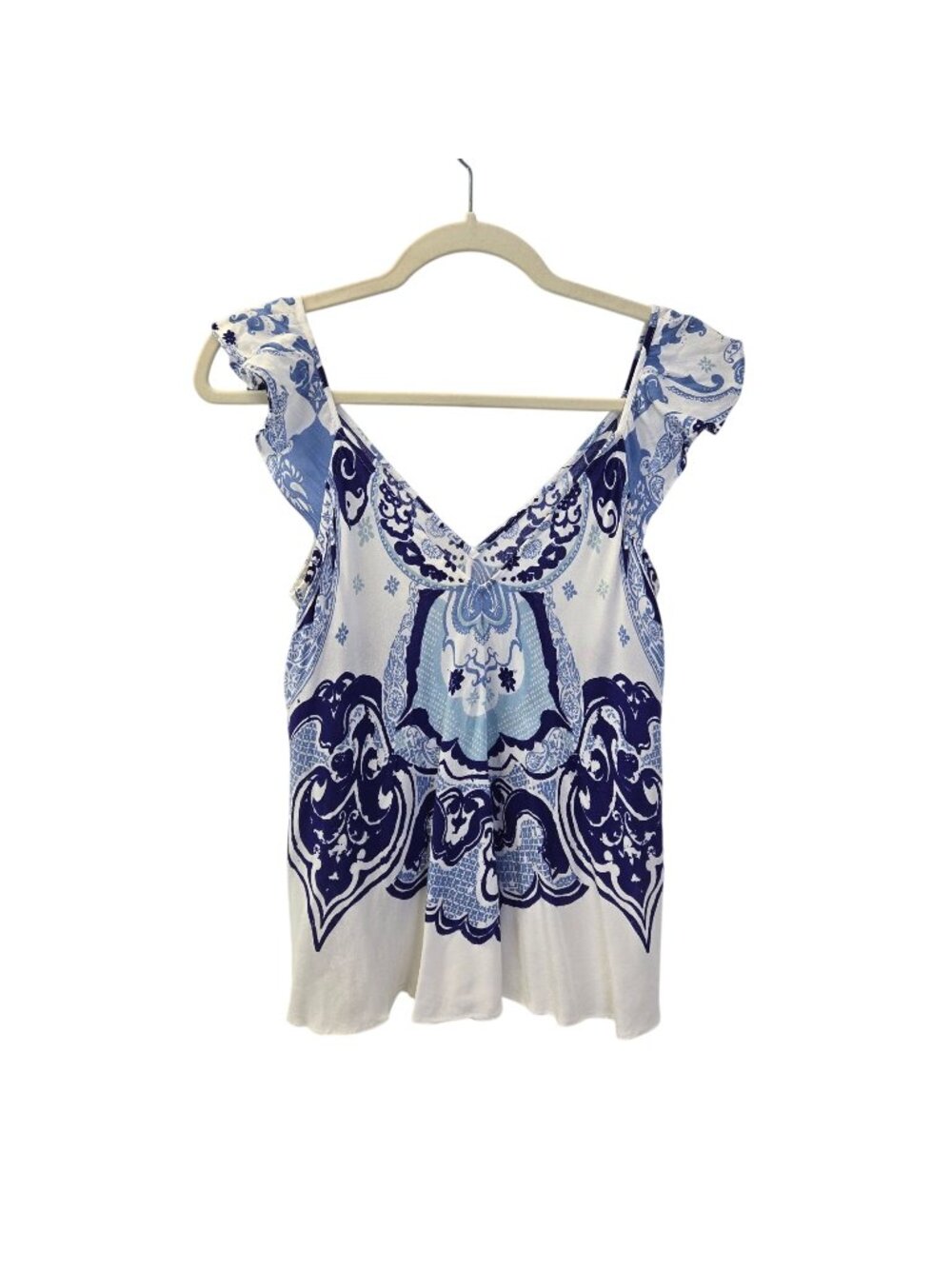 Anthropologie Maeve Clana 100% Viscose Trapeze Top Size 0